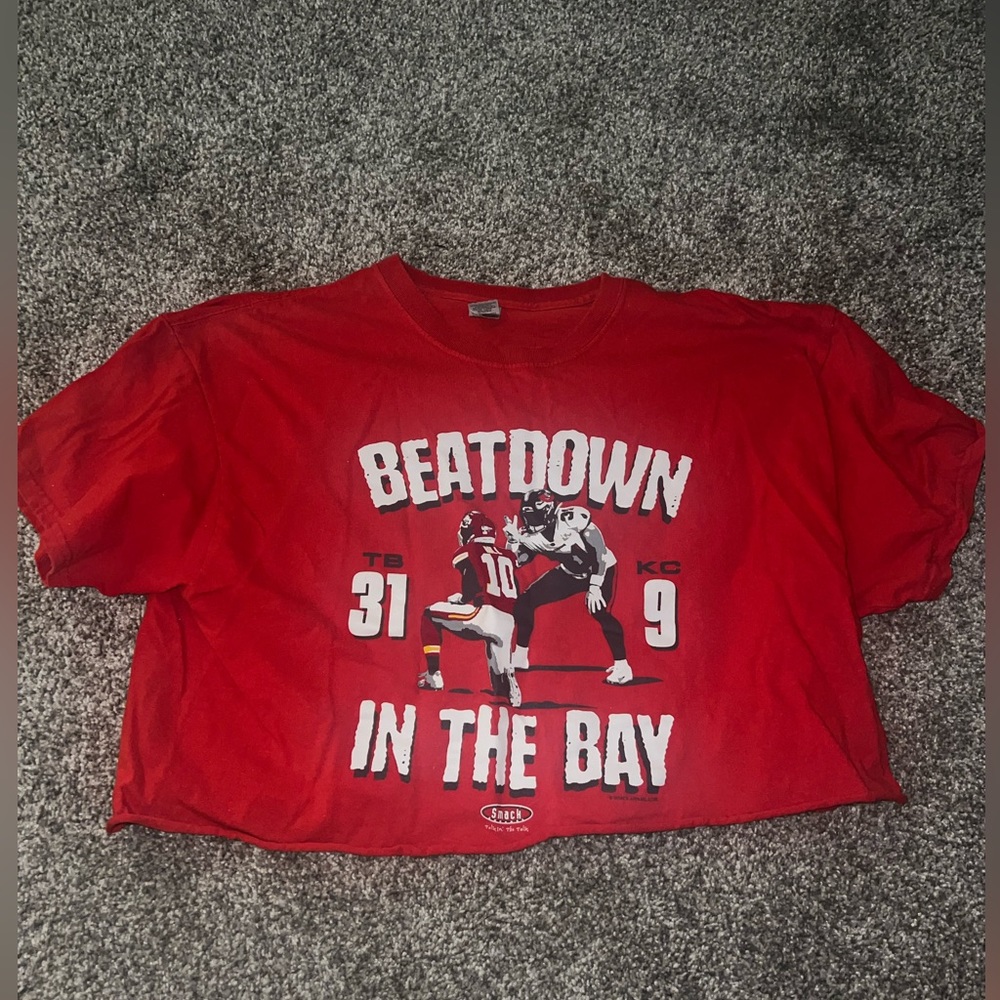 Sports crop shirt